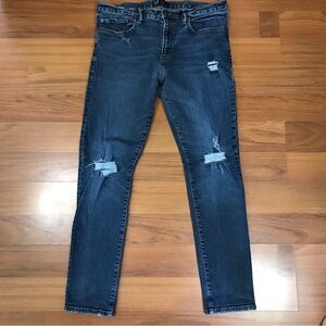 GAP Mens Distressed Skinny Jeans Size 34W 32L